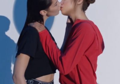 Gigi Hadid küsst Lilmiquela